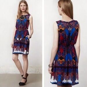 Anthropologie Lilka Empress Paisley Dress